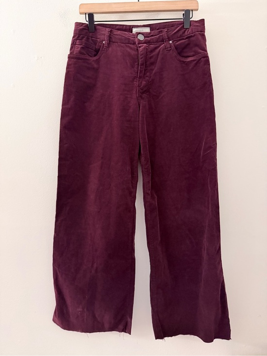 Kut from the Kloth Pants - KUT from the kloth meg fab ab wide leg burgundy corduroy pants wide leg 6